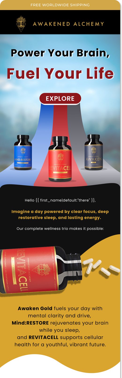 Awakened Alchemy mind and body email